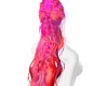 Red Holo Hair Ponytail