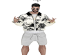 men's foral jacket