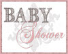 Pink Baby Shower Sign