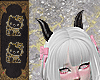 y2k Black Horns 2