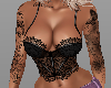 Goth Black Top Tatto