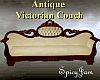 Antq Victorian Sofa crm