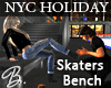 *B* NYC Holiday Sk Bench