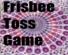Beach Frisbee toss game