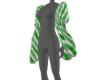 (7K)Green CandyCane Fur