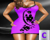 Purple Designer Dress 