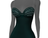 Teal Sparkle Gown