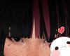 Pomegranate Bangs
