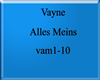 Vayne - Alles Meins