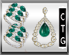 CTG EMERALD AND GOLD SET