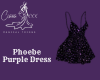 Phoebe Purple Dress