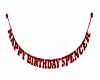 Spencer Birthday Banner