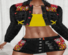 Leopard Denim Jacket Add