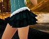 Teal Princess Mini Skirt