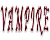 VAMPIRE Sticker