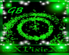Green particle blast