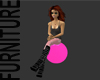 MLM Ball Chair NEON Pink