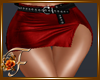 F: Skirt Leather RED