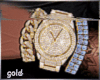 Gold X Watch