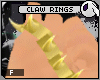 ~DC) Claw Rings Gold