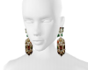 Q! Green Earrings