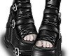 Buckle boots black