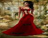 RedButterFly Gown
