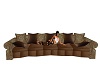 Brown Relaxing Couch