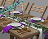 Guest Table Purple