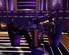 Purple Gold Club Table