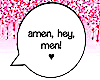 𝓜 | hey, men 💝
