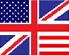USA UK  combi FLAG