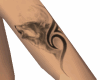 Arm Paws/Wolfs Tattoos
