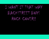 I want it that way