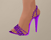 Jeweled Purple Heels