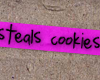 steals cookies