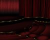 Dark red theater