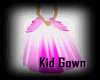 Kid Pink Gown
