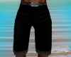 JEANS BLACK 3/4 shorts