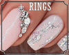 * Diamond Nails +Rings