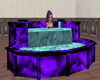 purple hot tub