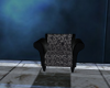 Black & Floral Chair