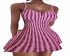 Chrissy Maroon Striped