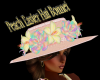 Peach Easter Hat Bonnet