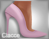 C Coz pink heels
