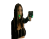 Goth with a glock