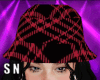 N. Red Plaid Bucket F