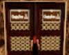 Brown Changing Room Door