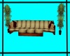 Long Beige Sofa No Pose