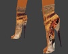 brown bob marley heels